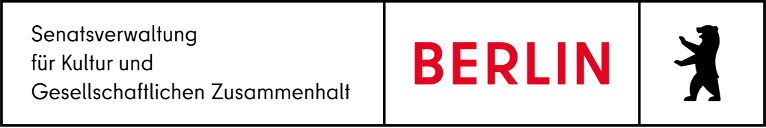 Logo Senatverwaltung für Kultur und gesellschaftlicher Zusammenhalt Berlin